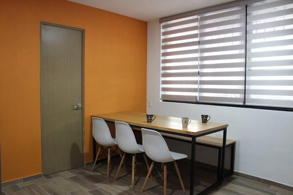 瓜达拉哈拉Departamento Amueblado En Zapopan Cerca De Expo Gdl, Iteso Y Uvm公寓 外观 照片
